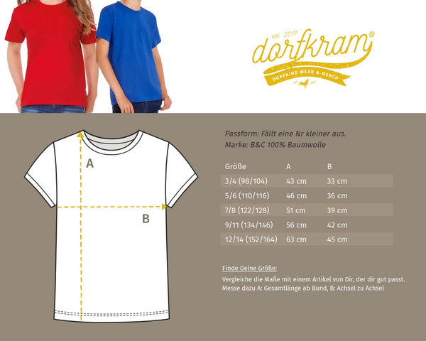 Echte Helden kommen vom Land / Kinder Premium Shirt