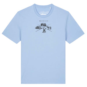 Way of life / Landleben Dorfleben / Herren Organic Shirt