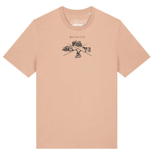 Way of life / Landleben Dorfleben / Herren Organic Shirt