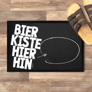 Lustige Fußmatte Bier Geschenk Witzig