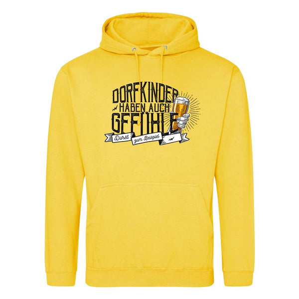 Dorfkinder haben auch Gefühle. Durst zum Beispiel / Herren Premium Hoodie