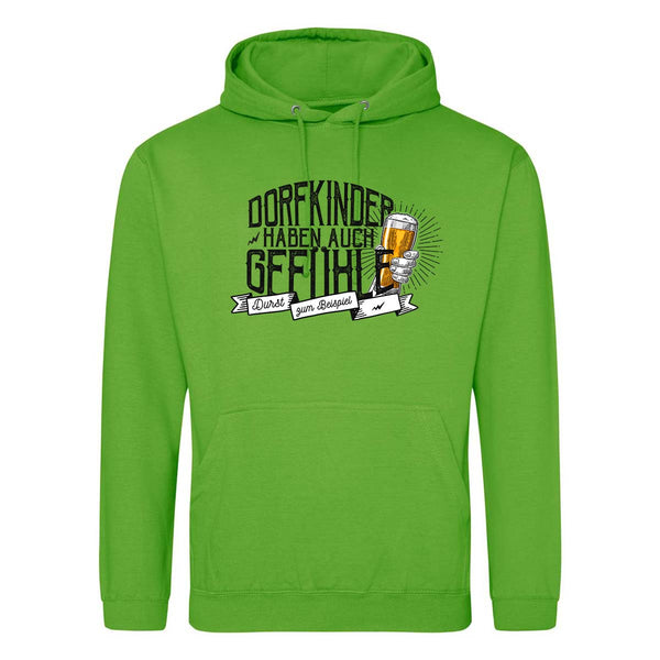 Dorfkinder haben auch Gefühle. Durst zum Beispiel / Herren Premium Hoodie