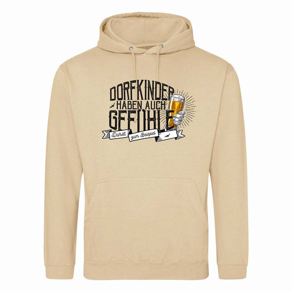 Dorfkinder haben auch Gefühle. Durst zum Beispiel / Herren Premium Hoodie