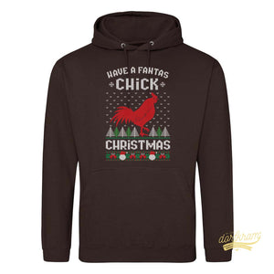 Witziger Weihnachtspullover Hühner Landwirt Dorfkinder Dorfkram® 