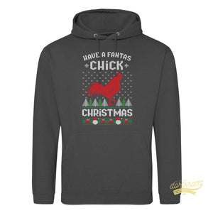 Witziger Weihnachtspullover Hühner Landwirt Dorfkinder Dorfkram® 