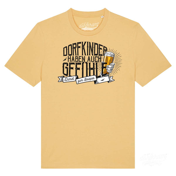 Dorfkinder haben auch Gefühle - Durst zum Beispiel / Herren Organic Shirt