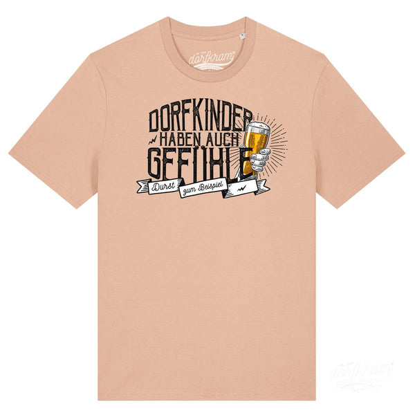 Dorfkinder haben auch Gefühle - Durst zum Beispiel / Herren Organic Shirt