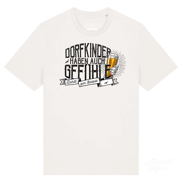 Dorfkinder haben auch Gefühle - Durst zum Beispiel / Herren Organic Shirt