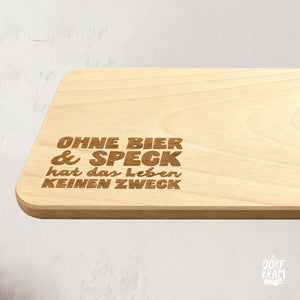 Geschenkset / Tischkalender mit Frühstücksbrettchen - Bundle