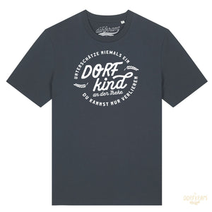 Dorfkind an der Theke Shirt. Spruchshirt von Dorfkram® 