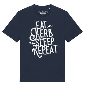 Eat Kerb Sleep Repeat / Herren Organic Shirt (Unisex)