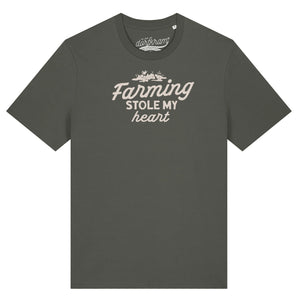 Farming stole my heart / Herren Organic Shirt