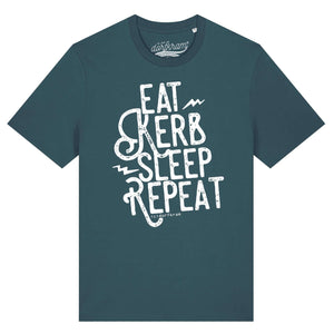 Eat Kerb Sleep Repeat / Herren Organic Shirt (Unisex)