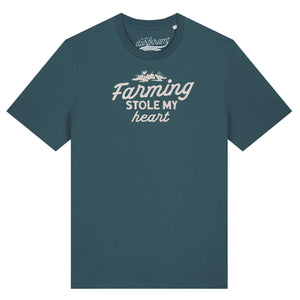 Farming stole my heart / Herren Organic Shirt