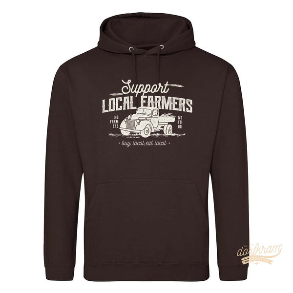 Support local Farmers / Unterstütze die Bauern / Herren Premium Hoodie