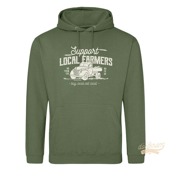 Support local Farmers / Unterstütze die Bauern / Herren Premium Hoodie