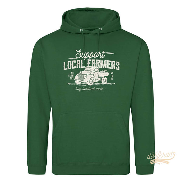 Support local Farmers / Unterstütze die Bauern / Herren Premium Hoodie