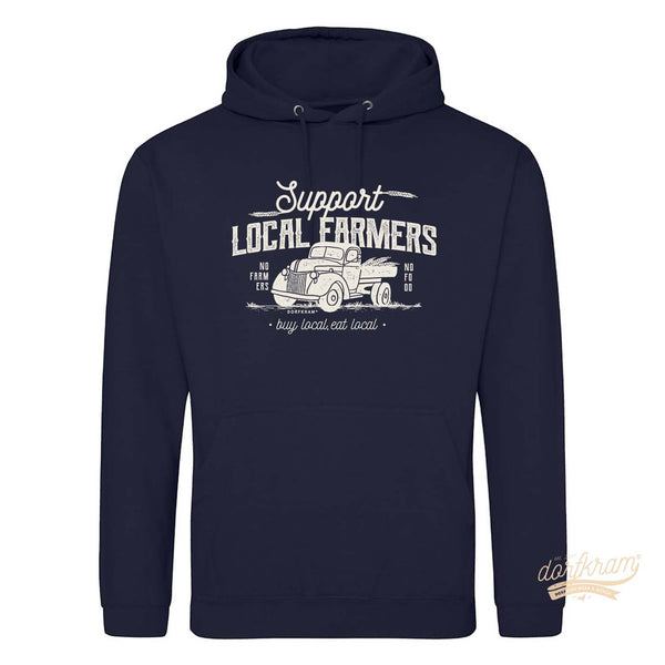 Support local Farmers / Unterstütze die Bauern / Herren Premium Hoodie