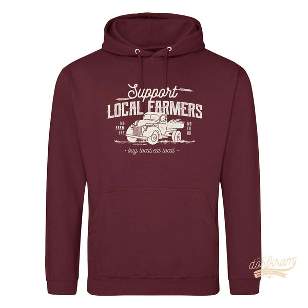 Support local Farmers / Unterstütze die Bauern / Herren Premium Hoodie