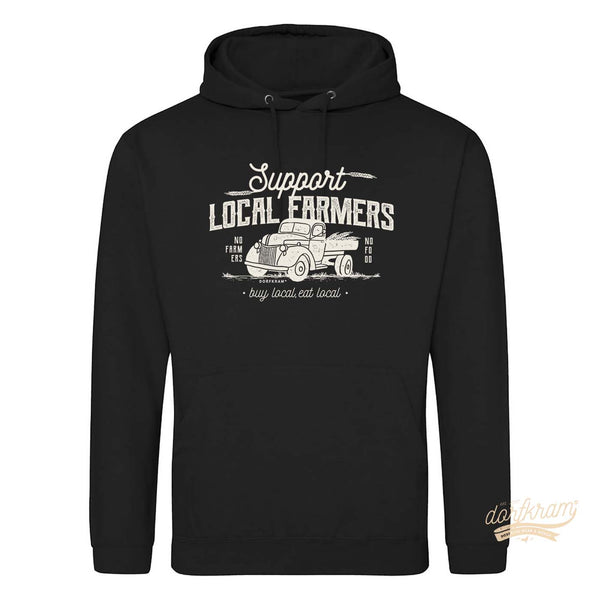 Support local Farmers / Unterstütze die Bauern / Herren Premium Hoodie