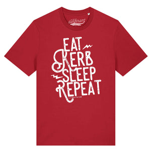 Eat Kerb Sleep Repeat / Herren Organic Shirt (Unisex)