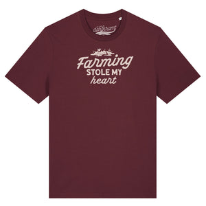 Farming stole my heart / Herren Organic Shirt