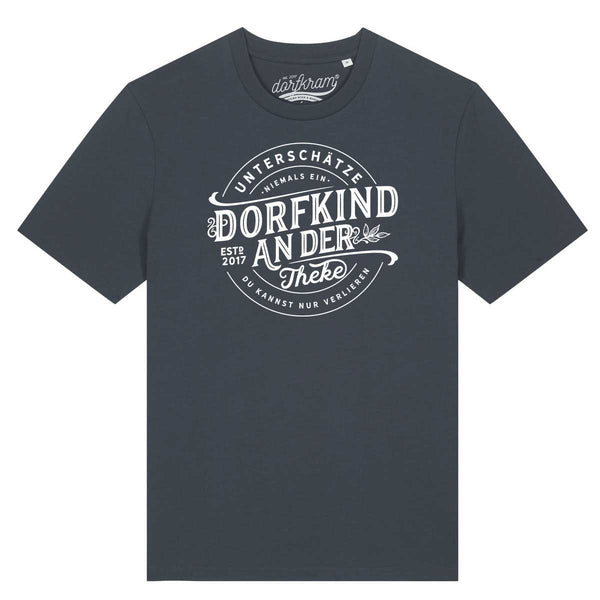 Unterschätze niemals ein Dorfkind an der Theke / Herren Organic Shirt