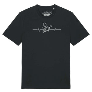 Herzschlag Biene / Honigliebe / Herren Organic Shirt
