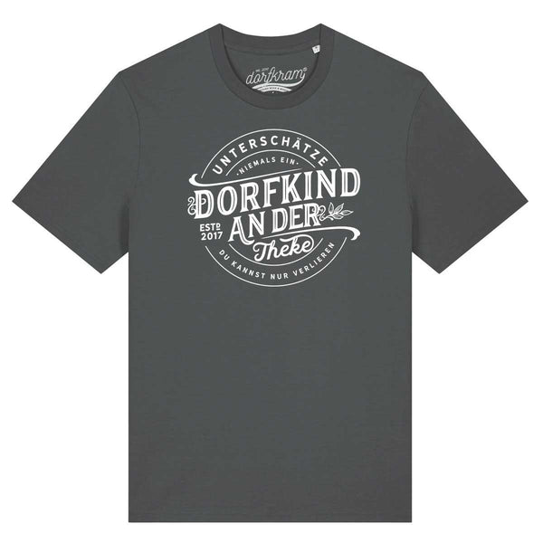 Unterschätze niemals ein Dorfkind an der Theke / Herren Organic Shirt