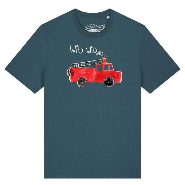 lustiges Shirt für Feuerwehrmann. Dorfkram® Freiwillige Feuerwehr Auto