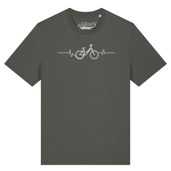 Herzschlag Fahrrad / Rad Liebe / Herren Organic Shirt