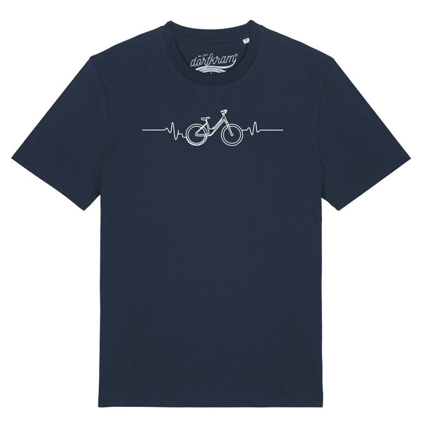 Herzschlag Fahrrad / Rad Liebe / Herren Organic Shirt