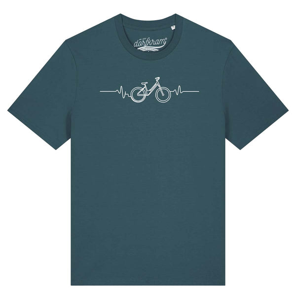 Herzschlag Fahrrad / Rad Liebe / Herren Organic Shirt