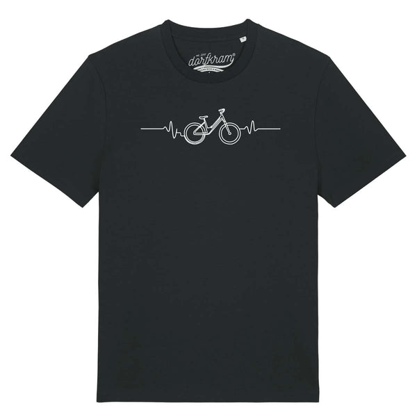 Herzschlag Fahrrad / Rad Liebe / Herren Organic Shirt