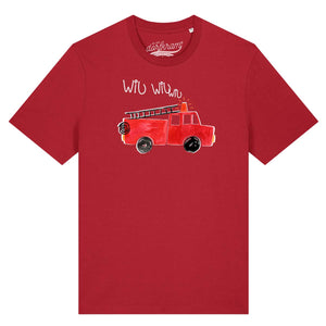 lustiges Shirt für Feuerwehrmann. Dorfkram® Freiwillige Feuerwehr Auto