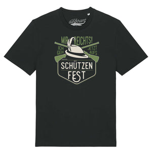 Schützenfest Shirt Dorffest Spruch Dorfkram® schwarz