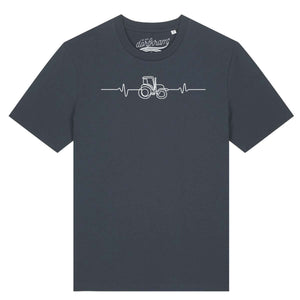 Herzschlag Traktor / Traktor Liebe / Herren Shirt EKG - Dorfkram®