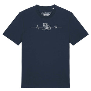 Herzschlag Traktor / Traktorliebe / Herren Organic Shirt (Lagerverkauf)