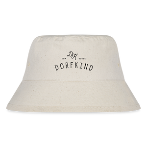 Anglerhut Hut Zum Glück Dorfkind natur Bucket Hat Sommerhut Dorfkram® 