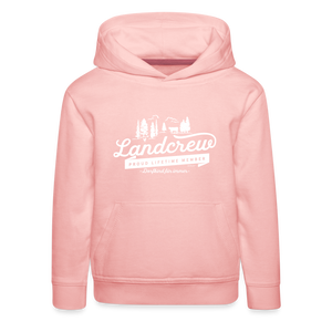Landcrew / Kinder Premium Hoodie - Kristallrosa