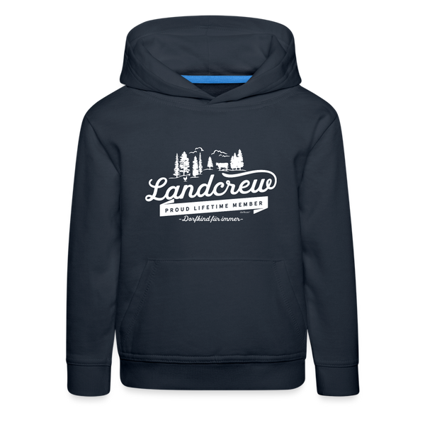 Landcrew / Kinder Premium Hoodie - Navy