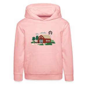 Bauernhof Bauernkind / Kinder Premium Hoodie - Kristallrosa