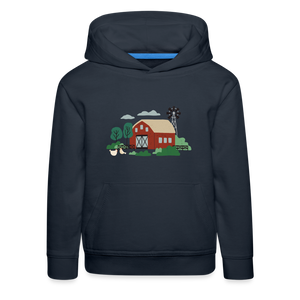 Bauernhof Bauernkind / Kinder Premium Hoodie - Navy