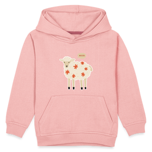 Süßes Schaf Kinderhoodie. Mäh. Dorfkram®  rosa