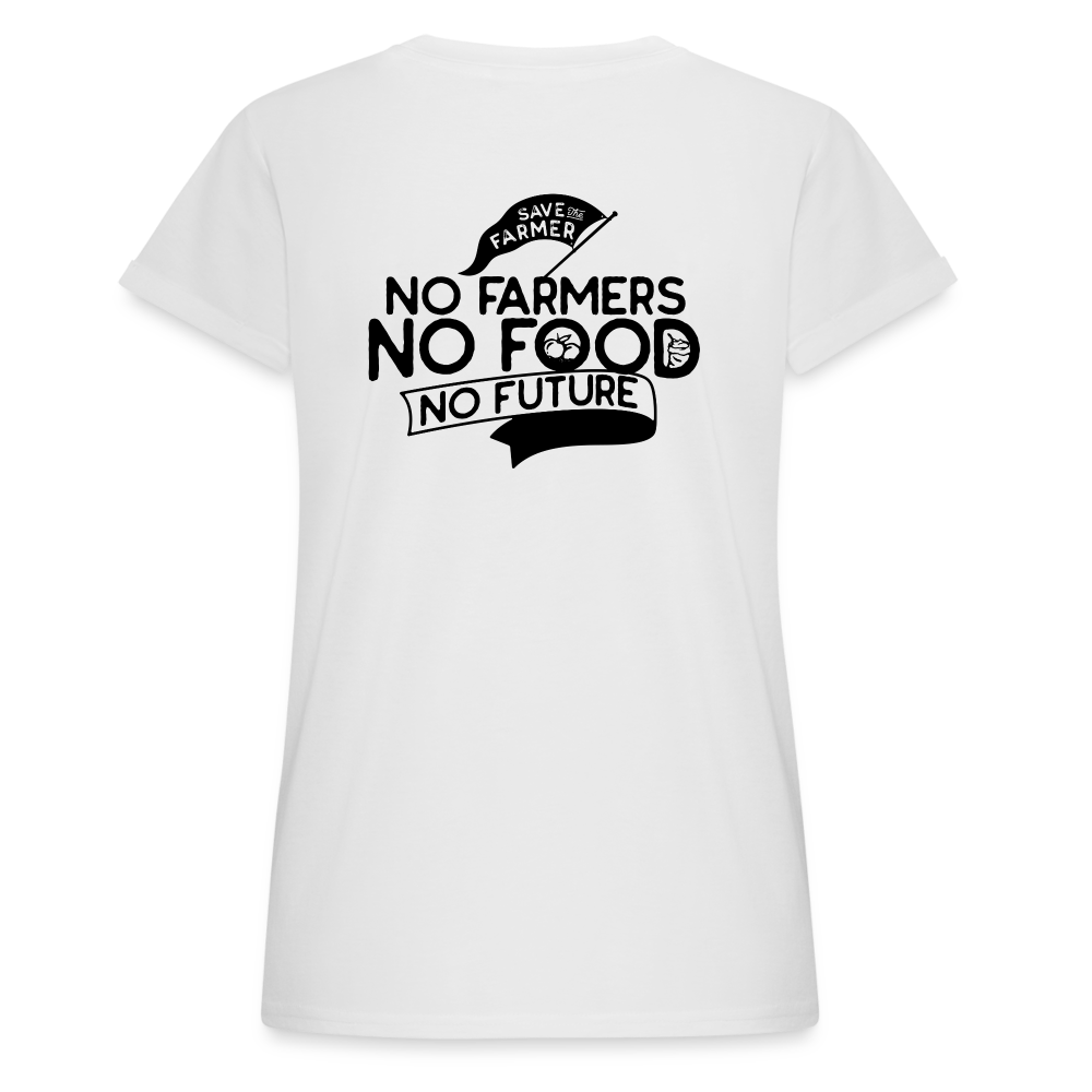 Save the Farmer / No Farmers no food no future / - weiß