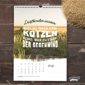 Witziger Spruchkalender Dorfkinder 2024