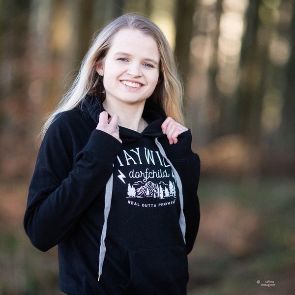 Stay Wild Dorfchild / Damen Premium Hoodie