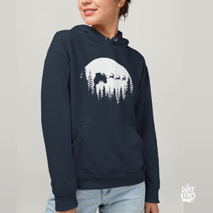 Lustiger Weihnachtspulli mit Traktor für damen. Dorfkram® 