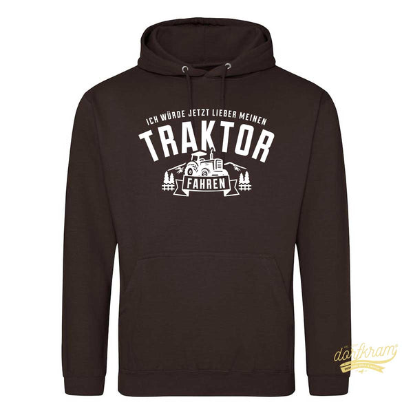 Traktor Hoodie Spruch Landwirt Dorfkram® 