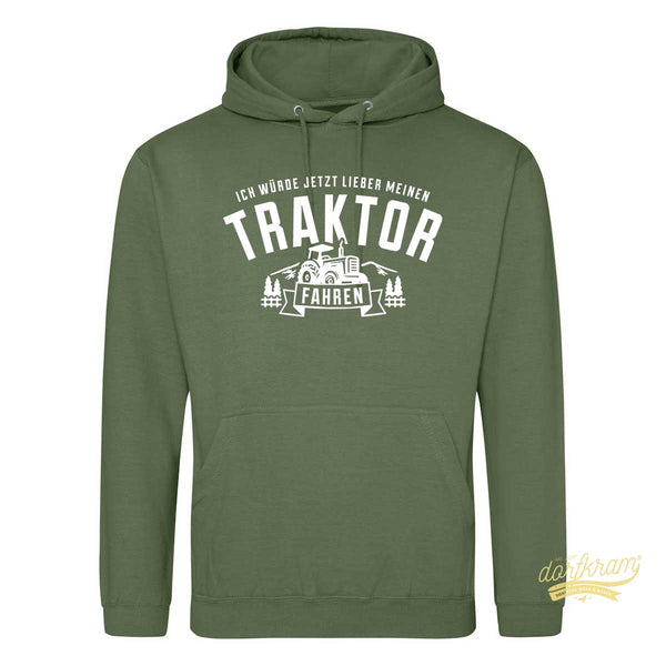 Traktor Hoodie Geschenk Landwirt Dorfkram® 